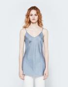 Organic By John Patrick Bias Camisole In Platinum