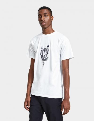 Han Kjobenhavn Casual Tee In Flower White