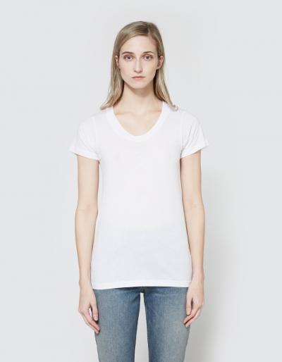 Lna S/s Crew In White