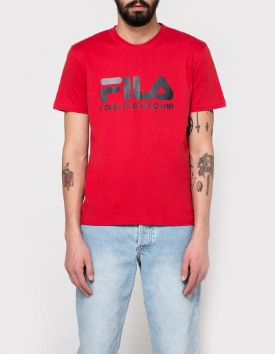 Gosha Rubchinskiy Fila T-shirt In Red
