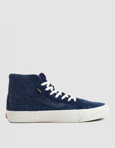 Vault By Vans Og Sk8-hi Gtx Lx Sneaker In Checkerboard Dress Blues