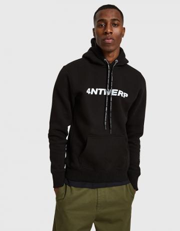 Vier Antwerp Hoodie Antwerp In Black