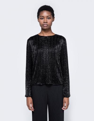 Ganni Humphrey Beads Blouse