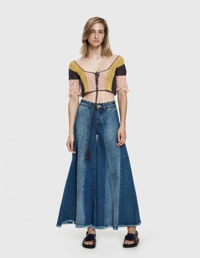 Farrow Figue Crochet Top