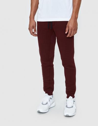Wings+horns Cabin Fleece Pant In Oxblood