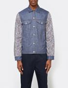 Junya Watanabe Man Wool Jacquard X Lawn Print