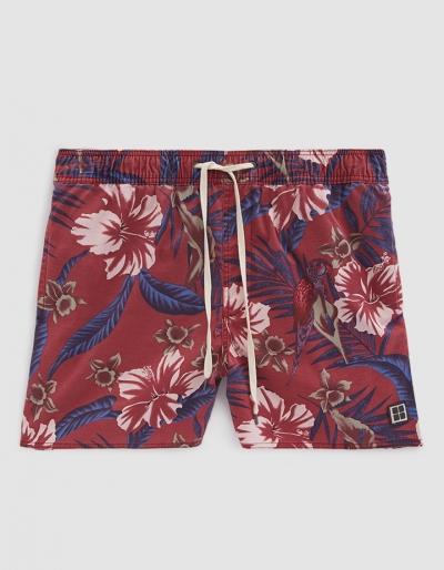 Insight Mutiny Swim Short In Burgundy