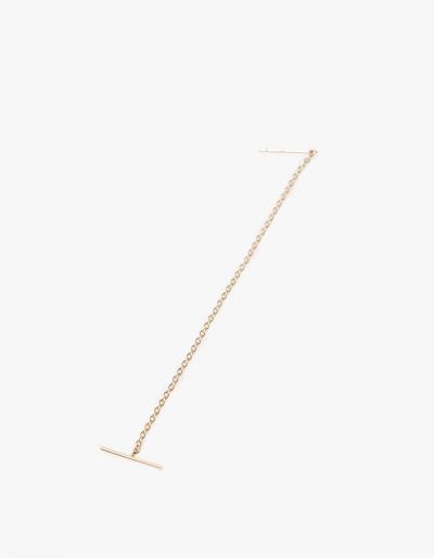 Kathleen Whitaker Staple + Chain Earring