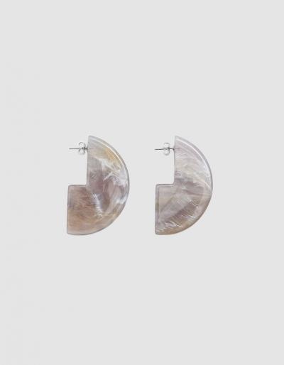 Rachel Comey Kip Lilac Marble Earrings