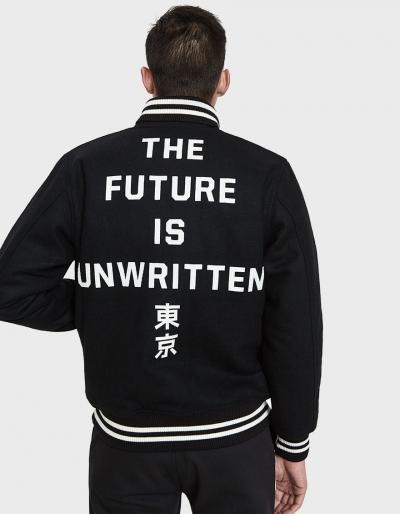 Neighborhood Stadium Jacket In Black