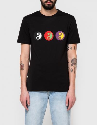 Gosha Rubchinskiy Yin-yang T-shirt In Black
