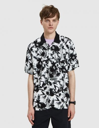 Obey Nate Woven Shirt In White