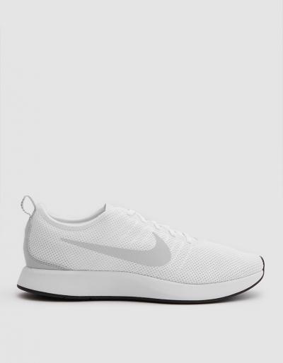 Nike Dualtone Racer Shoe In White/pure Platinum White B