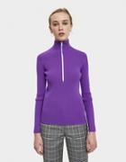 Tibi Tech Poly Track Zip-up Pullover
