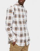 Insight Fade Away Ls Shirt In Brown/orange