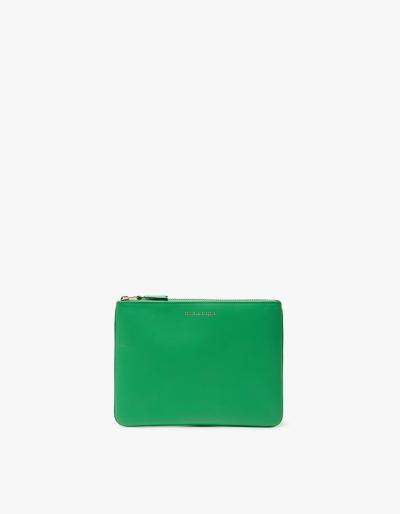 Comme Des Gar Ons Wallet Classic Leather Line Sa5100 Wallet In Green