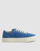 S.w.c. Dellow Canvas Sneaker In Dusty Blue