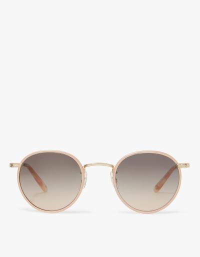 Garrett Leight Wilson 46 In Ballet Pearl/gold Peach Tortoise