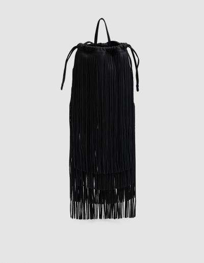 Kara Fringe Crossbody Bag