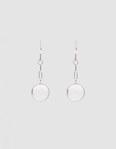 Shikama Long Glass Float Earrings