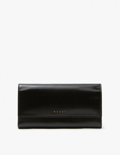 Marni Fold Wallet In Black