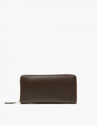 Comme Des Gar Ons Wallet Classic Leather Line Sa0110 Wallet In Brown