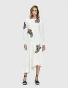 Tibi Paisley Patch Dress
