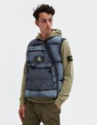 Stone Island Tela Nylon Down Frost Finish Real Down Waistcoat
