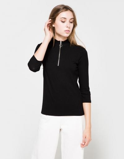 Just Female Rainy Blouse In Black