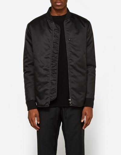 Acne Studios Mylon Matt Jacket In Black