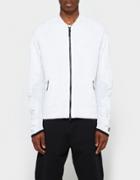 Nike Tech Knit Jacket In White