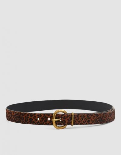 Rachel Comey Thin Estate Calf Hair Belt
