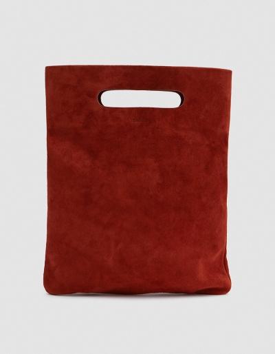 Baggu Lpb Clutch In Rust