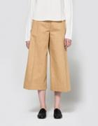 Lemaire Large Pants Crop In Biscuit