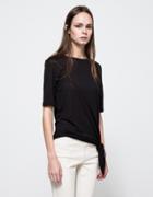 Cheap Monday Tie Tee In Black