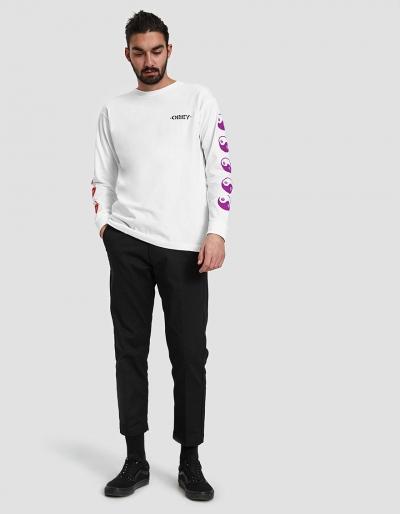 Obey Subversion Tee In White
