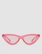 Adam Selman X Le Specs The Last Lolita In Crystal Hot Pink
