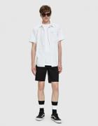Obey Dorian Woven Shirt In White