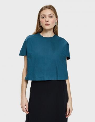 Kaarem Rosewood Dolman Pleatstay Top