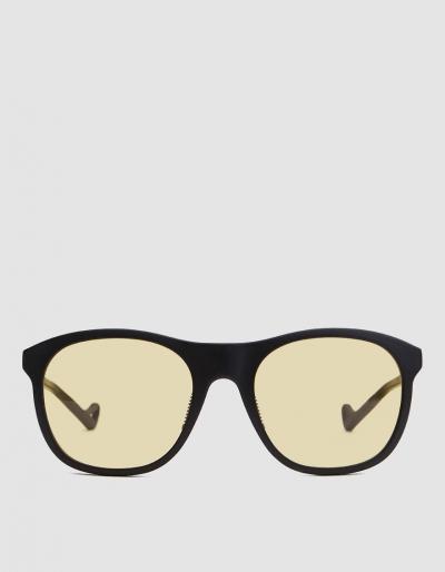 District Vision Nako Sunglasses In Black/yellow