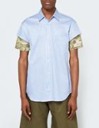 Comme Des Gar Ons Shirt Stripe X Camo