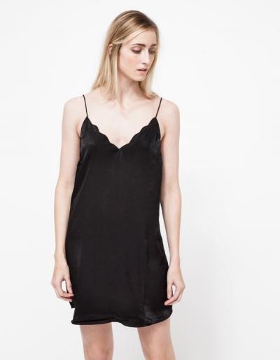 Which We Want Scalloped Cami Dress
