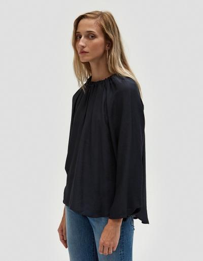Need Anton Blouse In Navy