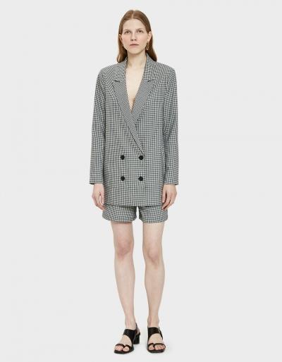Just Female Amalie Houndstooth