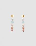 Lizzie Fortunato Column Earrings In Pastel