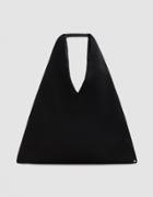 Mm6 Maison Margiela Net Fabric Bag In Black