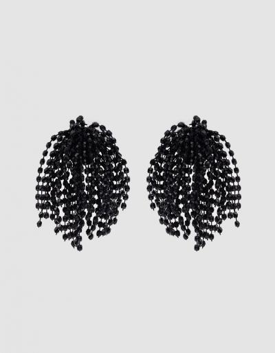 Rachel Comey Arcadia Chandelier Earrings In Black