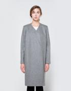 Just Female Eva Coat In Grey