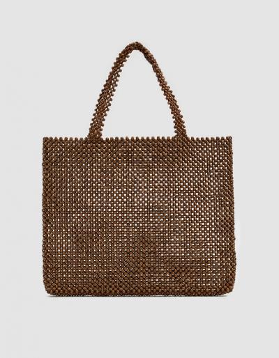 Abac  Soledad Wood Purse