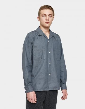 Beams Plus Open Collar Denim